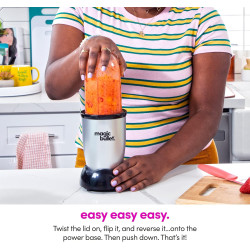 Batidora Magic Bullet, S, Plateado