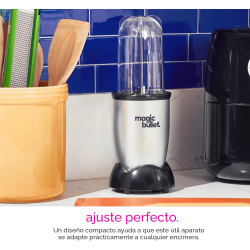 Batidora Magic Bullet, S, Plateado