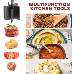 Picador de carne, molinillo de hamburguesas, triturador de alta calidad resistente al calor para carne molida