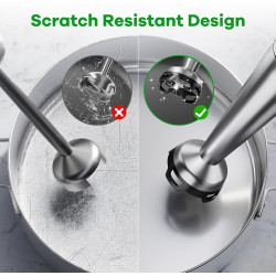 Batidora de inmersión de mano con cable de mano