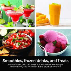 Ninja BN701 licuadora profesional Plus con auto iQ y 64 onzas.