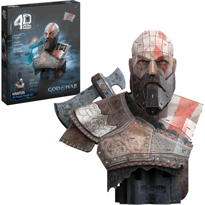 Rompecabezas 4D de kratos