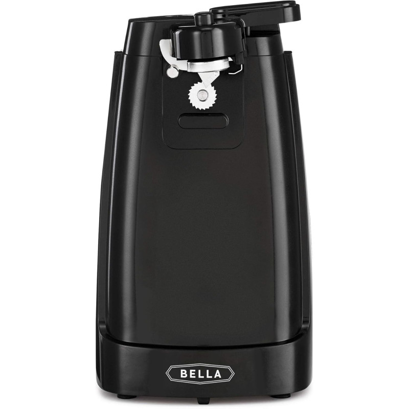 BELLA Abrelatas eléctrico y afilador de cuchillos