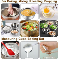 Batidora eléctrica de mano con juego de cuencos