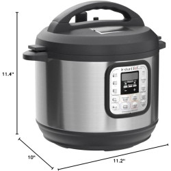 Instant Pot IP-DUO60, 6cuartos/1000W - Olla a presión multifunción 7 en 1