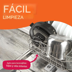 Instant Pot IP-DUO60, 6cuartos/1000W - Olla a presión multifunción 7 en 1