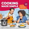 Instant Pot IP-DUO60, 6cuartos/1000W - Olla a presión multifunción 7 en 1