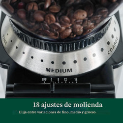 Cuisinart Molinillo de café eléctrico de un solo toque