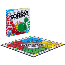 Hasbro Gaming Sorry! | Juego de mesa familiar