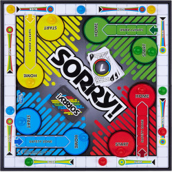 Hasbro Gaming Sorry! | Juego de mesa familiar