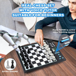 LC2B - Juego de ajedrez electrónico | Juego de ajedres electronico ideal para principiantes