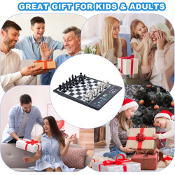 LC2B - Juego de ajedrez electrónico | Juego de ajedres electronico ideal para principiantes