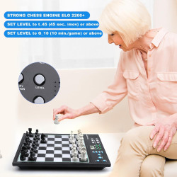 LC2B - Juego de ajedrez electrónico | Juego de ajedres electronico ideal para principiantes