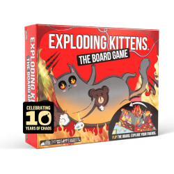 Exploding Kittens: The Board Game | Juego de mesa competitivo y de estrategia