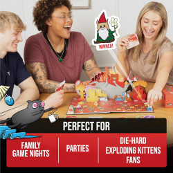 Exploding Kittens: The Board Game | Juego de mesa competitivo y de estrategia