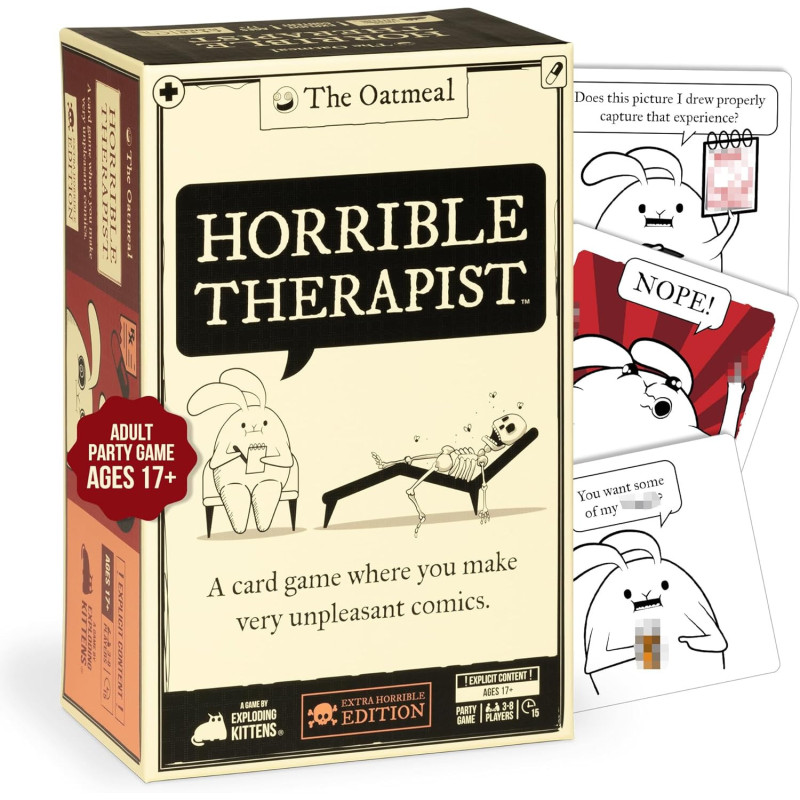 Juego de mesa para adultos Horrible Therapist | Juego de mesa para adultos
