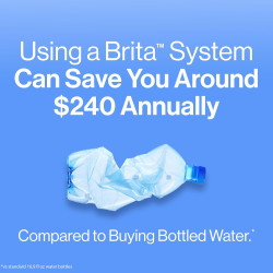Jarra de filtro de agua para grifo y agua potable con 1 filtro estándar marca Brita