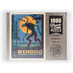 MyPuzzle Legends of The National Parks: Voyageurs' The Wendigo | Romprcabezas de 1000 piezas del Wendigo