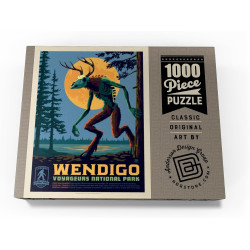MyPuzzle Legends of The National Parks: Voyageurs' The Wendigo | Romprcabezas de 1000 piezas del Wendigo