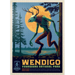 MyPuzzle Legends of The National Parks: Voyageurs' The Wendigo | Romprcabezas de 1000 piezas del Wendigo