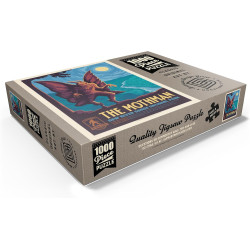 MyPuzzle Legends of The National Parks: New River Gorge's Mothman | Rompecabezas y poster de mothman