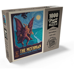 MyPuzzle Legends of The National Parks: New River Gorge's Mothman | Rompecabezas y poster de mothman