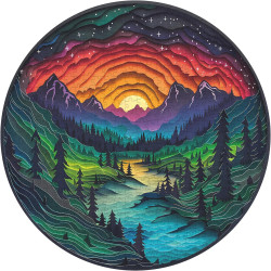 Rompecabezas de bosque mágico | Rompecabezas con diseño de bosque magico de 1000 piezas