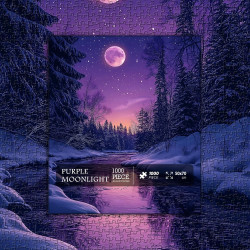 Rompecabezas de paisaje de fantasía | Rompecabezas complejo de 1000 piezas