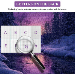 Rompecabezas de paisaje de fantasía | Rompecabezas complejo de 1000 piezas