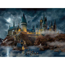 Rompecabezas del castill Hogwarts | Rompecabezas de 1500 oiezas del castillo Hogwarts Harry Potter