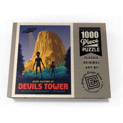 MyPuzzle Devils Tower | Rompecabeza de criptidos de 100 piezas