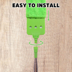 Limpiador de polvo retráctil para debajo del aparato