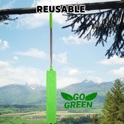 Limpiador de polvo retráctil para debajo del aparato