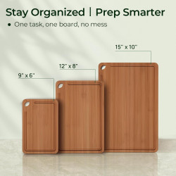 Tabla de cortar de bambú