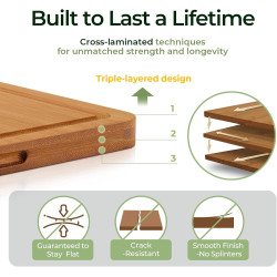 Tabla de cortar de bambú