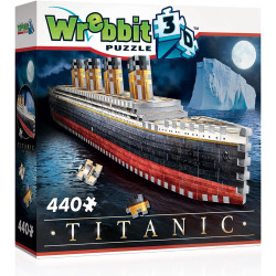 Rompecabezas 3D del titanic | Rompecabezas 3D del titanic de 440 piezas