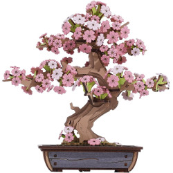 Rolife Rompecabezas de madera 3D para adultos | Rompecabezas de madera de palo bonsai