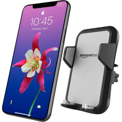 Amazon Basics Soporte de celulares para autos | Soporte de ventilacion de autos para celulares