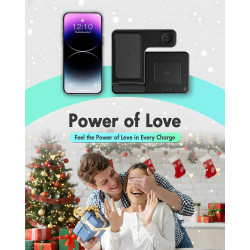 Estación de carga inalámbrica para iPhone | Estacion de carga para celular, watch y airbuds