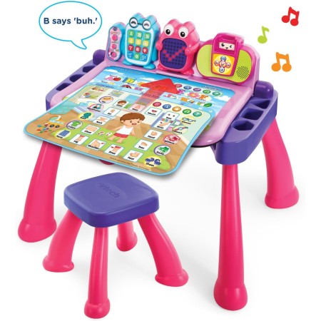 VTech - Escritorio de actividades Deluxe para tocar y aprender (embalaje sin frustraciones)