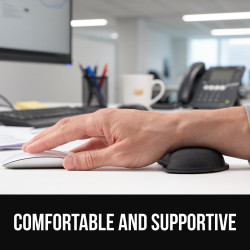 GORILLA GRIP Reposamuñecas | Reposamuñecas de escritorio con memory foam