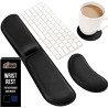 GORILLA GRIP Reposamuñecas | Reposamuñecas de escritorio con memory foam