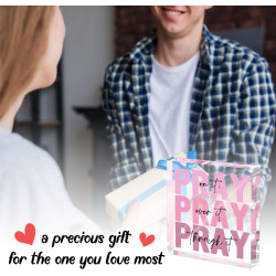 Decoración inspiradora para escritorio | Decoracion de acrilico con versiculo biblico inspirador