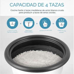 Aroma Housewares - 4 tazas (cocido)