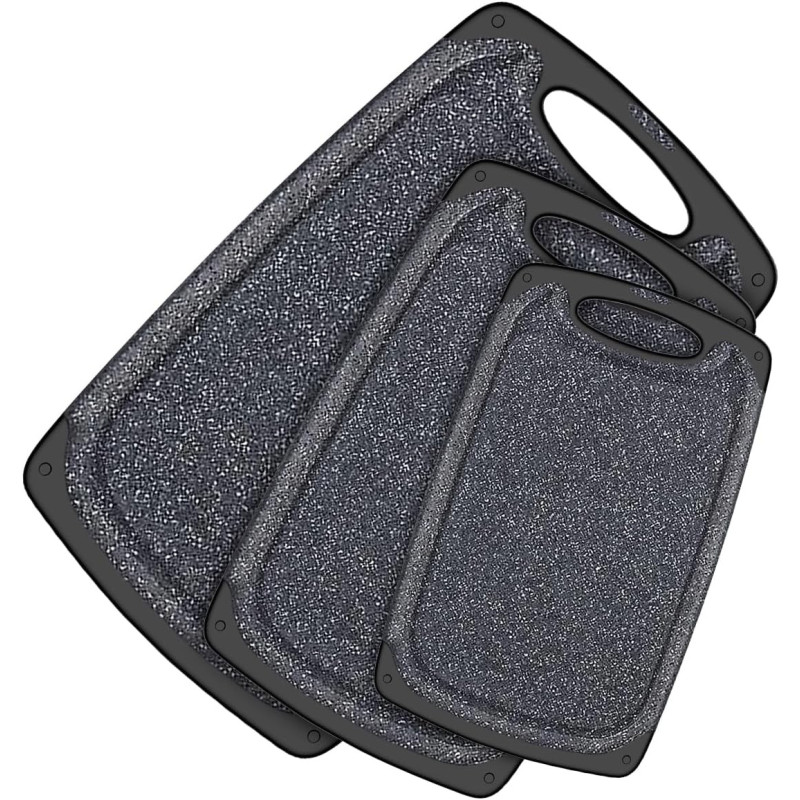 KIMIUP Tabla de cortar de cocina (juego de 3)