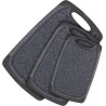 KIMIUP Tabla de cortar de cocina (juego de 3)