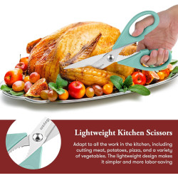 iBayam - Tijeras de cocina de alto rendimiento para carnes