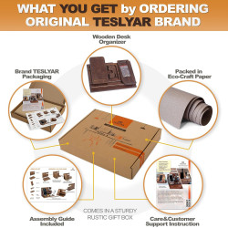 TESLYAR Estación de acoplamiento para escritorios | Estacion de acoplamiento para accesorios de escritorio