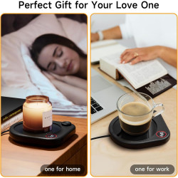Calentador de taza de café para escritorio |Calentador de tazas de cafe para escritorio con temperatura ajustable