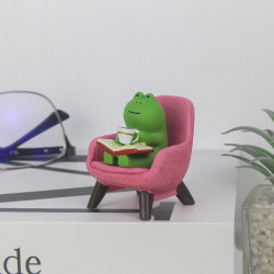 Figuras de rana en miniatura | Figura de rana para decoracion de escritorio o mesa